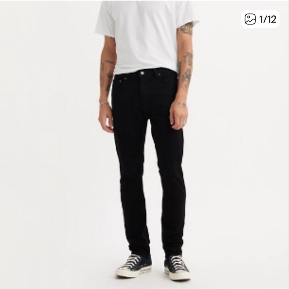 Levi's 510 Men’s Skinny Jeans in Black W32” x L32”